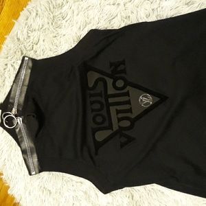 Black Louis Vuitton small shirt